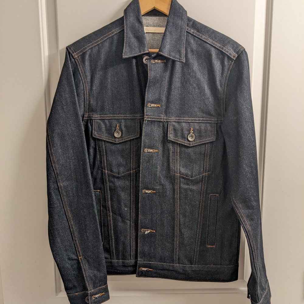 NWOT Unbranded UB901 Raw Denim Jacket